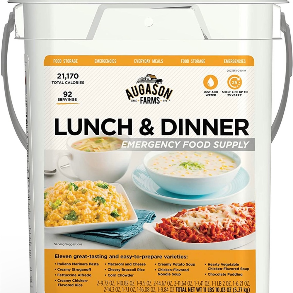 Emergency food supply kit